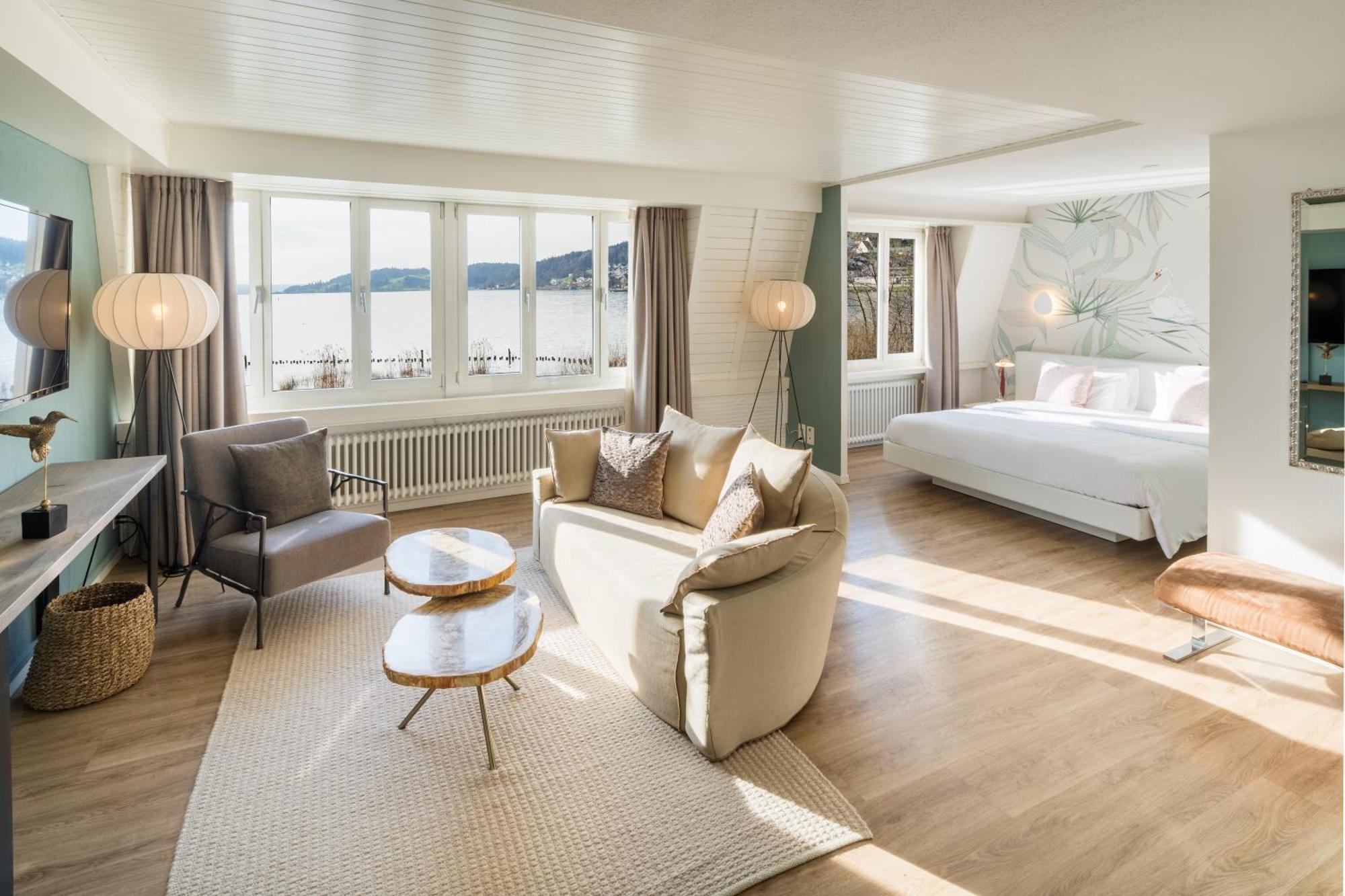 Strandhotel Schmerikon Bagian luar foto